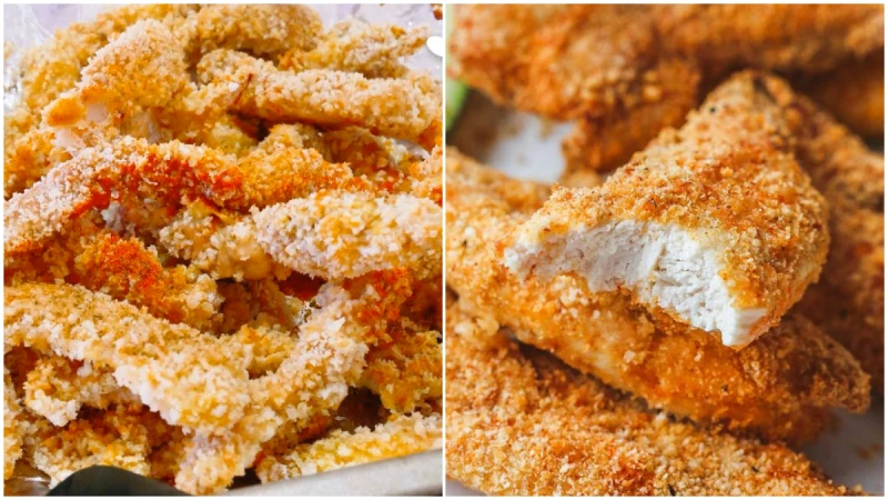 比欺騙餐還涮嘴！披著垃圾食物外衣的減肥餐—無油鹽酥雞柳來了！