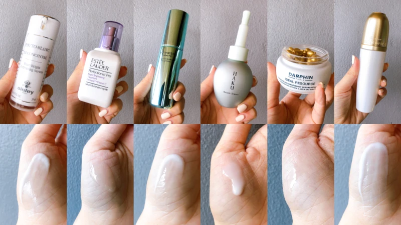 評測2020最新7款「美白精華液」，讓黃皮逆襲的發光精華，熬夜蠟黃暗沉肌必看！