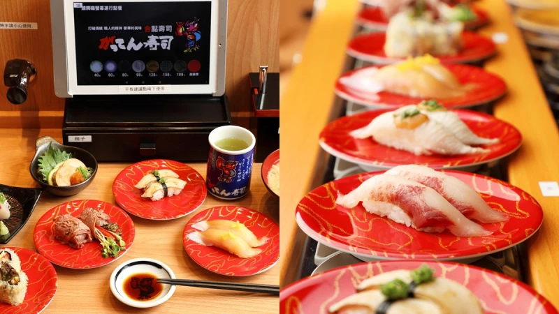 壽司控開吃！合點壽司日本超人氣壽司首度插旗百貨，京站店推春季限定菜單，浮誇系壽司在這裡吃