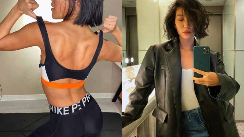 莫莉自主隔離不寂寞！IG分享畫眉教學、髮型示範、保養Tips，當然還有超熱血的健身菜單！