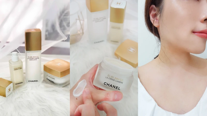 香奈兒奢華金燦煥白家族 一肩扛起美白x 抗老x修護好上加好！Ｍ編覺得肌膚由內到外透白光澤～美翻！ 