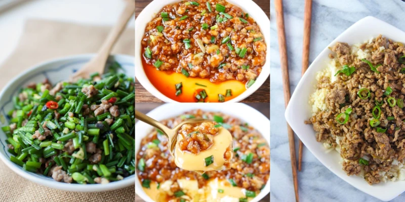 滑嫩蒸蛋淋上碎肉末！香噴噴低脂高蛋白”肉末蒸蛋”超美味！筆記！