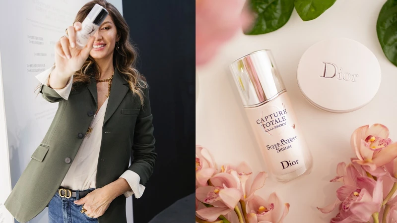 Dior最新「超能量小花瓶」上市！超模吉賽兒．邦臣也瘋狂的超級精華，4大不得不愛的理由