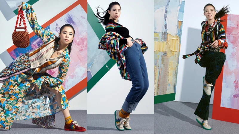 不懂穿搭也別怕！繽紛撞色、圖紋疊組是春夏穿搭大趨勢，看李瑜怎麼將M MISSONI穿出時髦驚喜，跟上就對了！