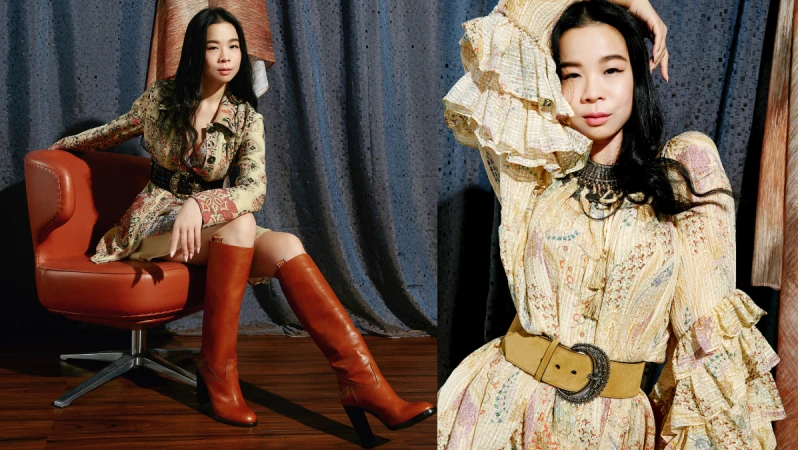 時尚女王李瑜的華麗冒險！這個春日，就以ETRO充滿義式風情的百變奢華印花，打造出奔放不羈的迷人風情！