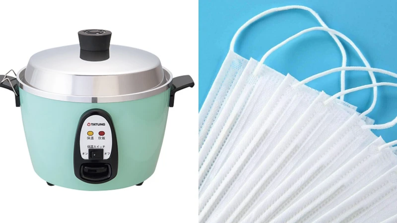 電鍋乾蒸口罩5步驟！口罩消毒之前必須知道8件事，正確使用能夠多用5次