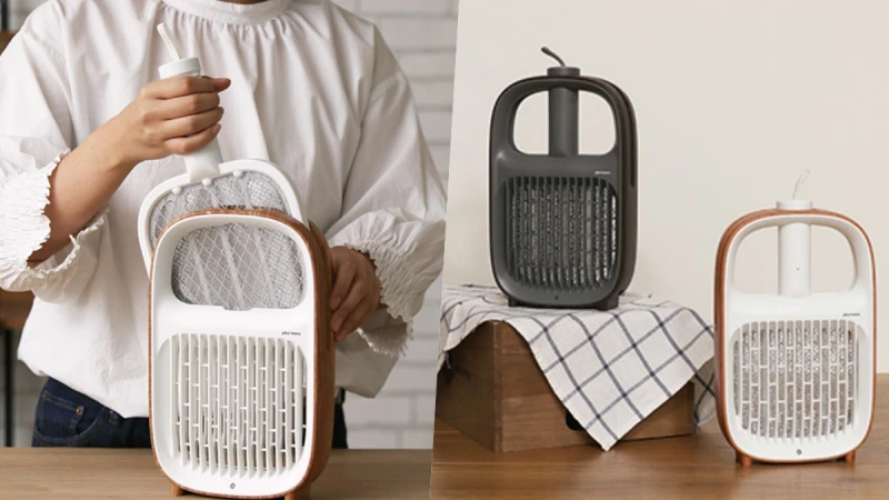 滅蚊神器！電蚊拍+捕蚊燈兩用家電，家中不用再怕蚊子入侵