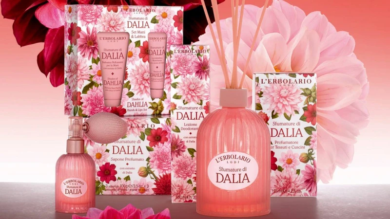 L&#039;ERBOLARIO 蕾莉歐大理花香氛系列 獻給媽媽最珍貴的母親節禮物