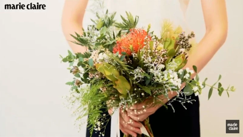 小資新娘的手作捧花提案，兩千塊搞定可保存的婚禮捧花