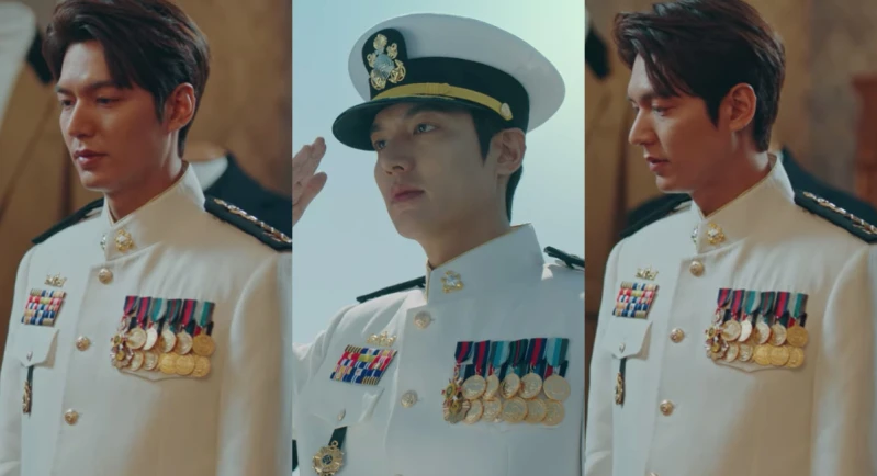 李敏鎬《The King:永遠的君主》海軍禮服現身!帥氣英姿、莊嚴眉宇,每一個眼神都透露滿滿賀爾蒙!