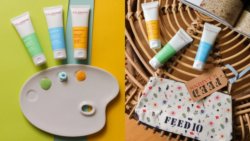 樂活保養來的正是時候！揮別粉刺、黯沉、粗糙〜克蘭詩為妳量身訂做清潔三重奏，讓肌膚就算炎夏也每天都超舒爽！