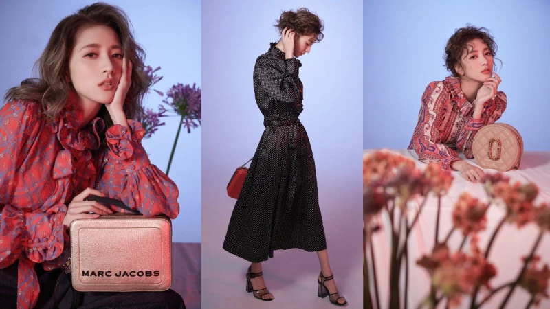 妍安：「幻化成穿梭時尚之旅的千面女郎，穿上Marc Jacobs的我們，都是最佳女主角！」