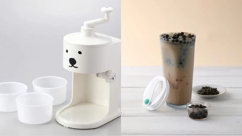 北海道白熊製冰機超萌來襲~誠品書店【涼夏趣】陪你清涼一夏！ 漂浮珍奶杯、時尚防蚊卡匣踏青必備~