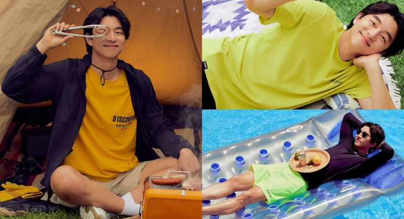 孔劉屬於任何季節的男人!每到夏天就是要和他去露營+海邊,爬山、戲水都可以,完全沉浸在他笑容裡!