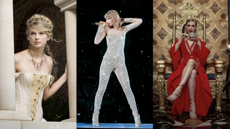 音樂天后泰勒絲男神發電機當之無愧!細看歷年音樂專輯造型,一探女神成長史