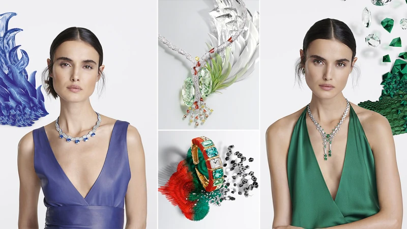 將自然界綺麗美態盡收創作之下，卡地亞以經典工藝締造寫意非凡之境！