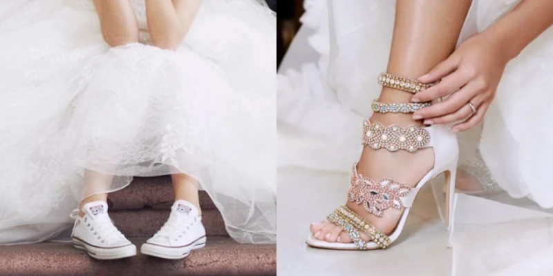 誰說婚鞋就只能選那幾家？精品到快時尚、高跟鞋到球鞋...三大風格婚鞋這樣挑！