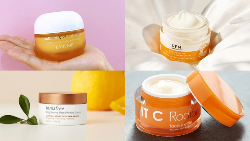 2020年5款「有感美白霜」推薦，兼顧保濕亮白、掃暗沈，乾肌女孩必看！