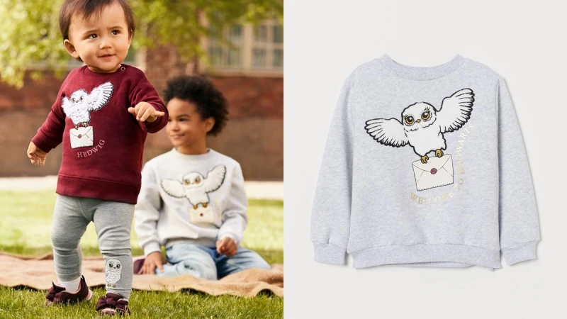 魔法迷必收藏！H&amp;M聯手《哈利波特》推出童裝系列，開賣日期、品項一次看