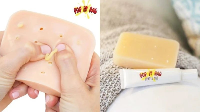 超解壓！國外推「擠粉刺玩具」最強的紓壓神器，100%還原痘痘粉刺一秒衝出的暢快感