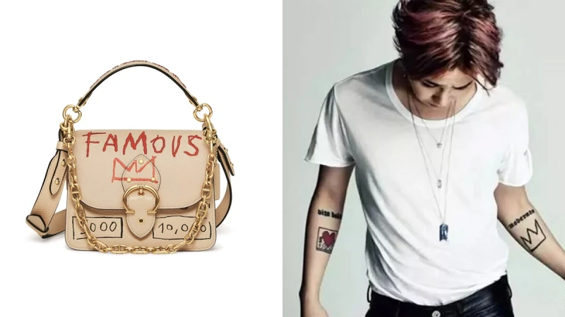 GD手上的皇冠就出自這個藝術家!Coach聯手Jean-Michel Basquiat推出全新BEAT手袋