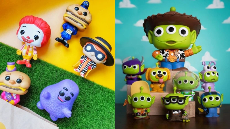 公仔迷快衝！FUNKO快閃店插旗京站推限量麥當勞、三眼怪變裝系列公仔，超萌造型限量開搶