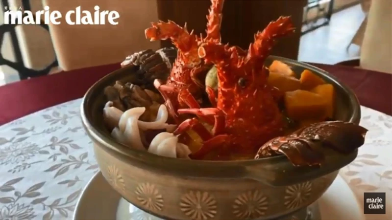 滿滿新鮮海味逼人流口水！澎湖福朋喜來登酒店端霸氣龍蝦粥、龍膽石斑、現煮牛肉湯，保證讓吃貨、老饕大滿足！