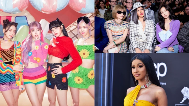 BLACKPINK 星光集郵女團當之無愧?!繼 Dua Lipa、Lady Gaga、Selena Gomez後,下一個 Cardi B?