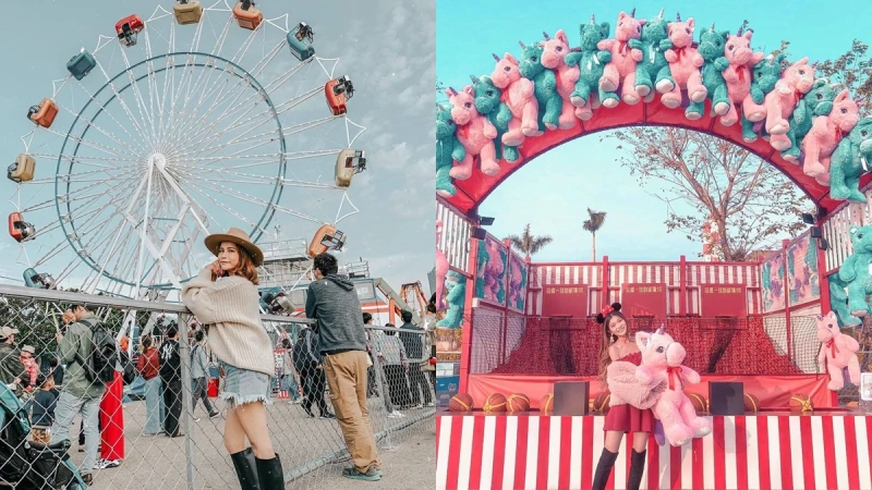 歐美主題樂園「JETS嘉年華」進駐桃園青埔9/26開幕！8層樓高摩天輪、遊園歡樂小火車等30項遊樂設施，立刻手刀衝