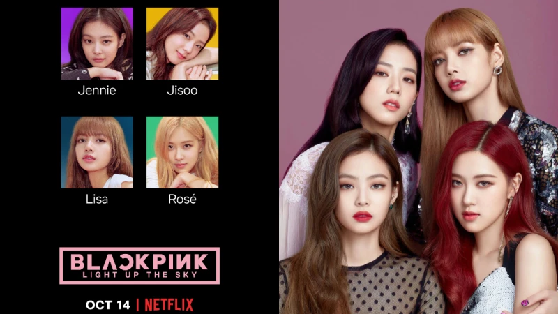 BLACKPINK 全球人氣火!紀錄片《 Light Up the Sky》 Netflix 上線!