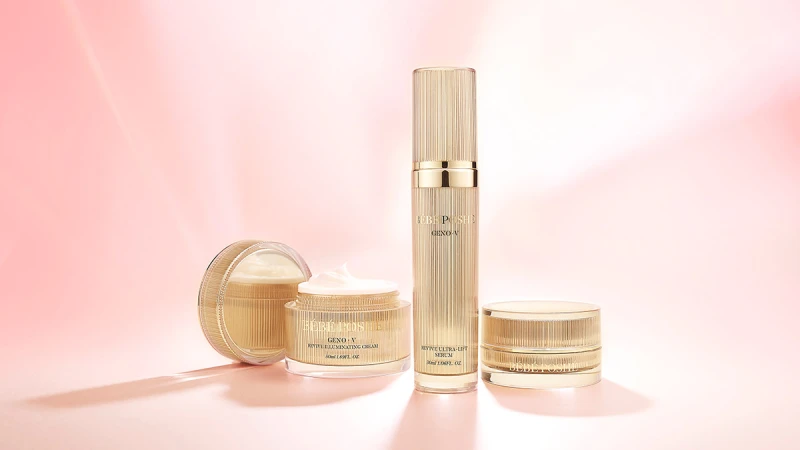 驚豔名媛時尚界的彩妝設計品牌BÉBÉ POSHÉ奢華寶貝，在邁入十週年之際，推出年度最新力作「GenoV全新保養系列產品」
