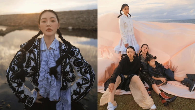 一家姊妹超過癮!小S,「希望女兒在我身上學會,可以難過受挫,但一定要站起來,因為真的沒什麼大不了。」