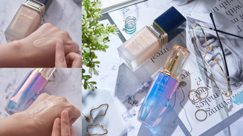 打造仙氣必收的造光神器!只有肌膚之鑰「激光瓶+恆霧光潤粉凝露」的精緻高級鑽光美肌,能讓M編服氣、輕鬆美出仙氣光環!周年慶快搶一波!