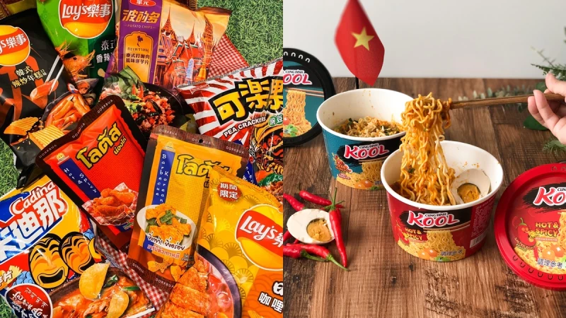 零食控必收！7-11日韓泰美食季開跑，超過30款零食、泡麵，在家像出國一樣好吃