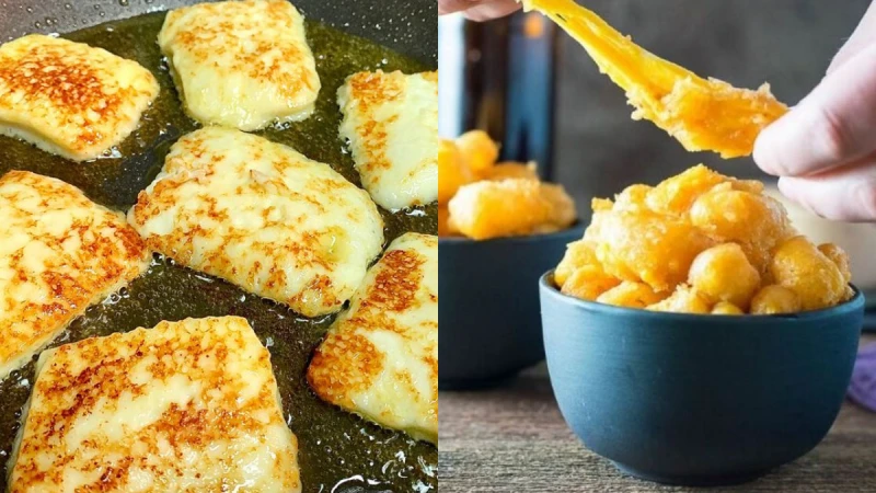 低卡無油 用平底鍋就能完成的”煎起司”，濃郁美味一定要學起來！