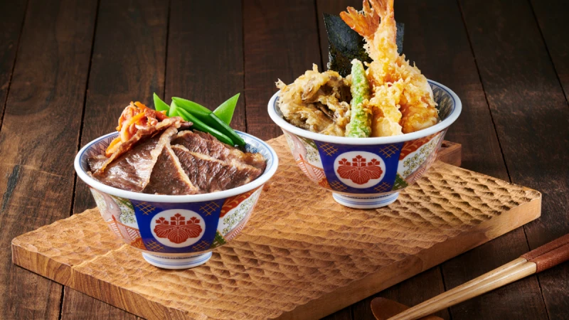 和牛、天婦羅一次吃！金子半之助X老乾杯推「日本和牛雙饗丼」兩種美味一次品嚐