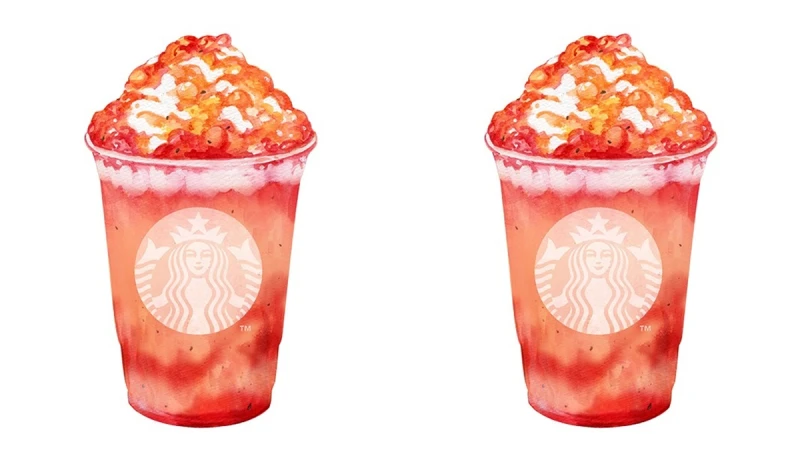星巴克推出萬聖節限定飲品！「粉紅魔女星冰樂」芒果、蜜桃結合火龍果汁，粉橘外觀超吸睛