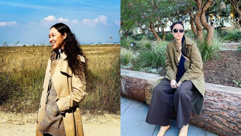 女人衣櫃必備的Burberry風衣孔曉振也換上!這5套風衣穿搭讓你秋冬外出不再沒靈感