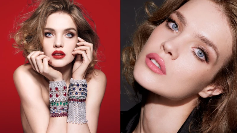 超模的性感、純真、浪漫都因為這耀眼的唇膏！未來讓每個女人愛情成真的信物--紅寶之吻唇膏 ！