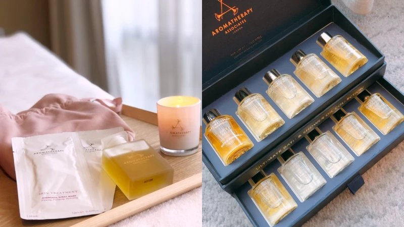 最舒壓的英國芳香保養AROMATHERAPY ASSOCIATES 2020聖誕禮盒登場,超限量玫瑰沐浴油回歸、還有迷你沐浴精油組合絕對是保養控必搶