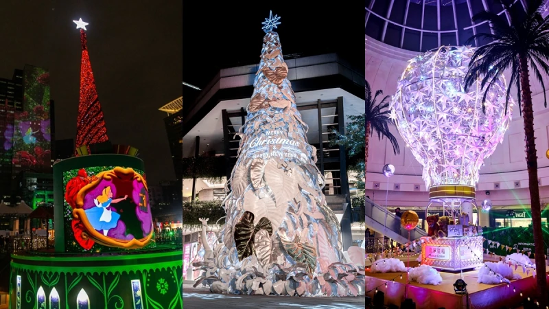 2020最美聖誕樹都在這!全台11棵華麗聖誕樹總整理,17米雪白耶誕樹、粉色熱氣球、寶可夢...快一一收集