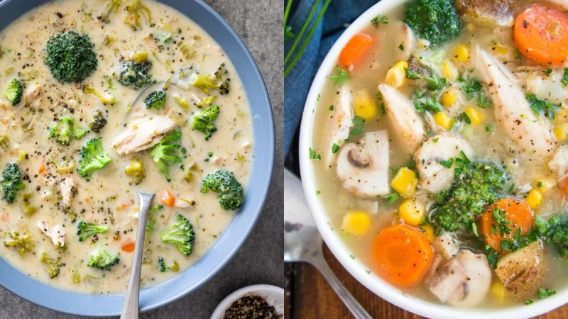 香氣四溢的時蔬奶香燉雞 低脂高纖 配飯、麵或是麵包都非常美味！