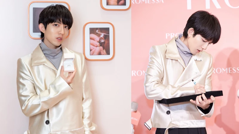 點睛品於新竹開設全臺首家PROMESSA婚嫁訂製體驗店，代言人林宥嘉帥氣登場剪綵，分享婚姻能像天天戀愛的秘訣