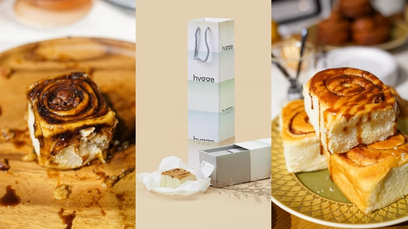台北最強肉桂捲禮盒來了！集結《Fly Cafe》、《Miss V Bakery》等5家超人氣肉桂捲，每一款都太可口
