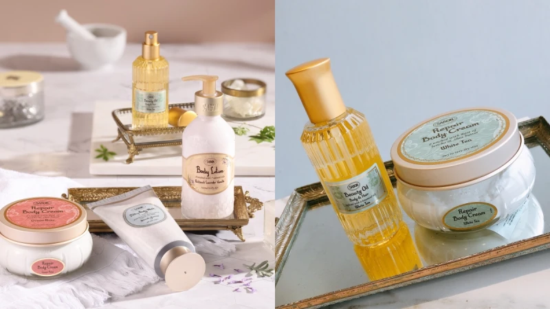 SABON身體保養再推新品,冬季最需要的保濕光萃油、保濕潤膚霜通通準備好了