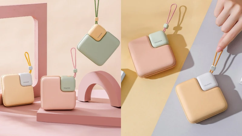 行動暖爐！IDEAMAN方糖暖手寶5大亮點公開，不只可以溫暖雙手還可以當行動電源使用超便利