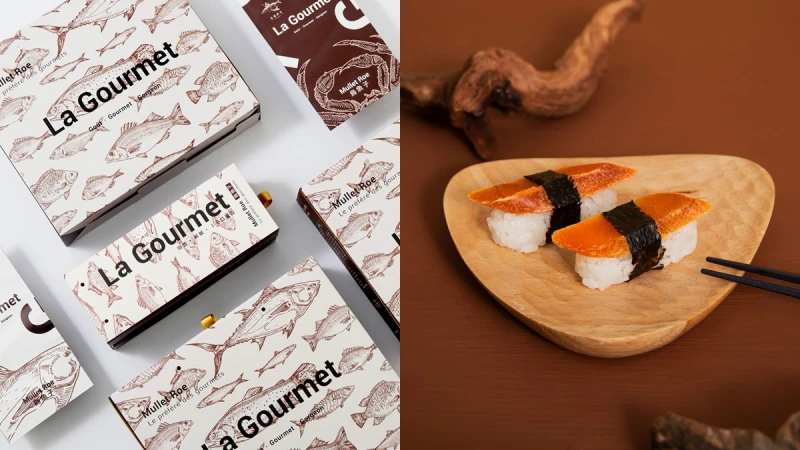 最時髦烏魚子禮盒！老饕鮮生推一口烏過年伴手禮，快閃高雄漢神巨蛋獨家「焦糖瑪奇朵風味」顛覆味蕾體驗