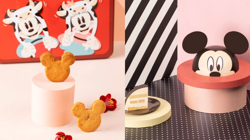 米奇控必吃！BAC推迪士尼「又見米奇戚風蛋糕、牛年限定曲奇餅乾」立體大耳多超級可愛