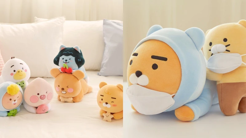 萊恩出沒高雄！KAKAO FRIENDS快閃店插旗漢神巨蛋，指定商品最低3折，必買口罩Ryan、趴睡系列