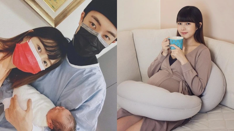 恭喜簡廷芮生了！《我的少女時代》最美校花誕下雙魚寶寶，女兒小蘿蔔提早報到